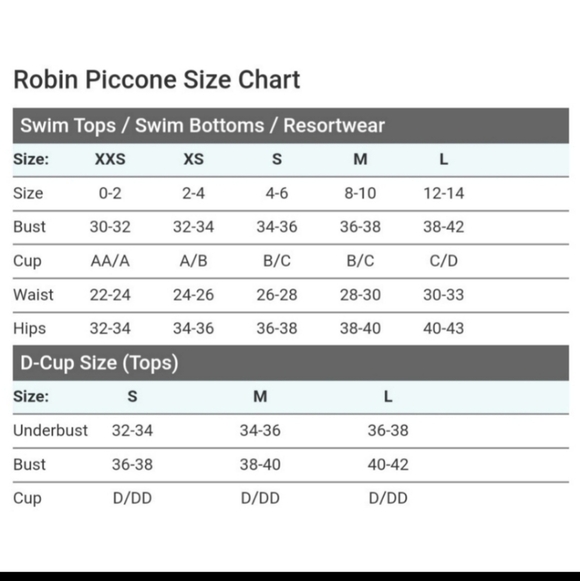 Robin Piccone High Neck Bikini top Keyhole XS - Picture 11 of 12